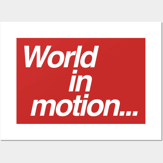 World In Motion England World Cup 2018 Tribute Wall Art by DankFutura